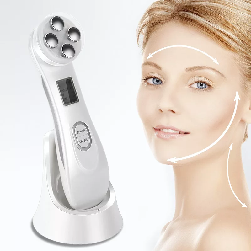 face massager, face lifting device, face lifting machine, skin tightening device, microcurrent facial massager, led light massager